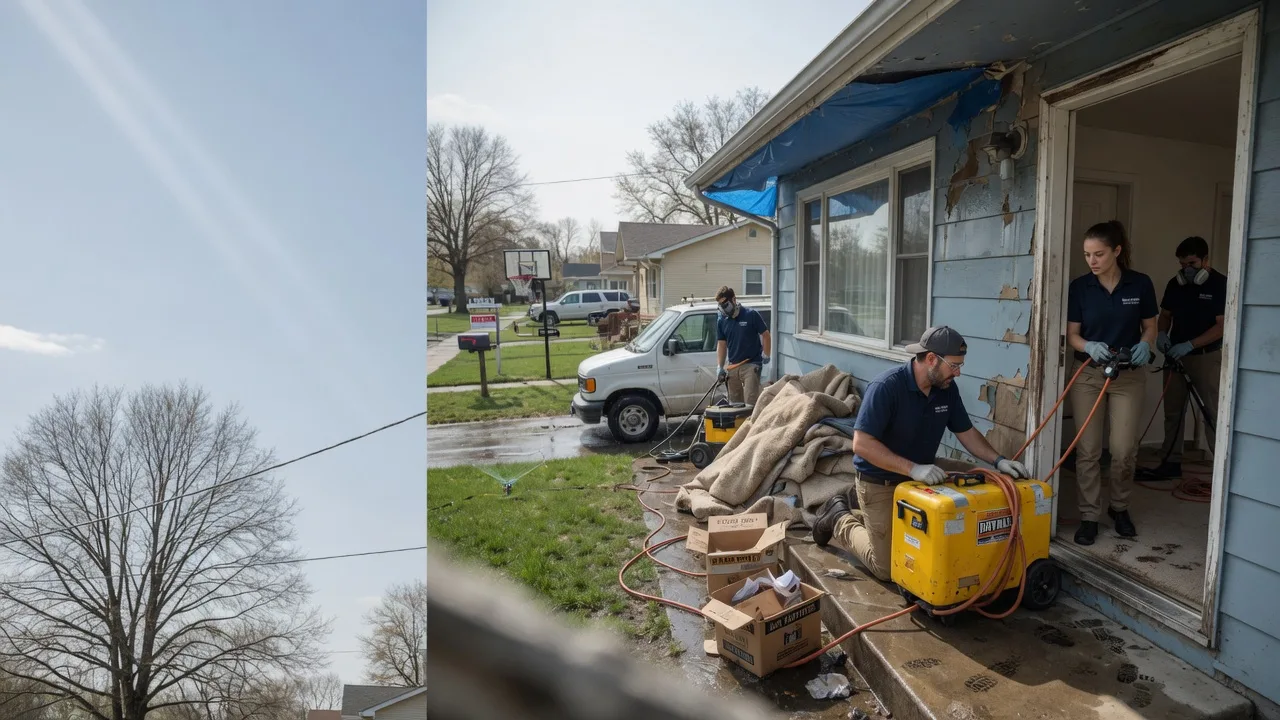Basement Flood Cleanup in Henrietta, NC near me